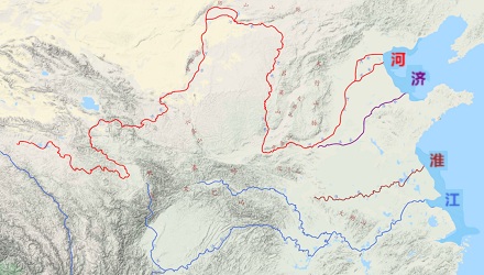 古代「四渎八流」说的是哪些河流？